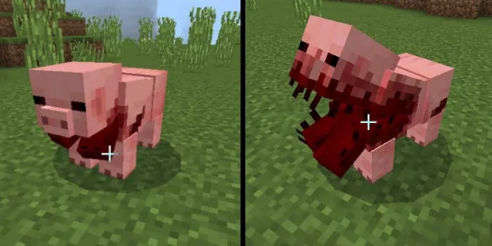 Варианты зараженной коровы