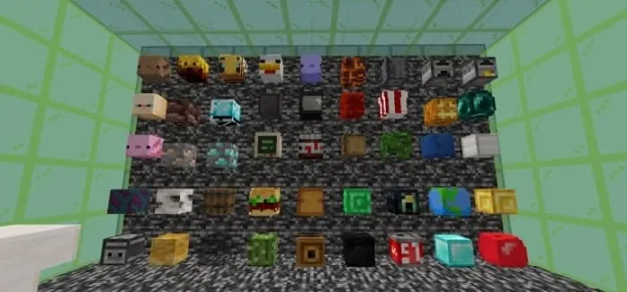 Варианты блоков для выбора