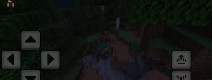 Зомби копают блоки