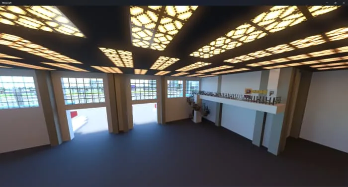 Огромный гараж