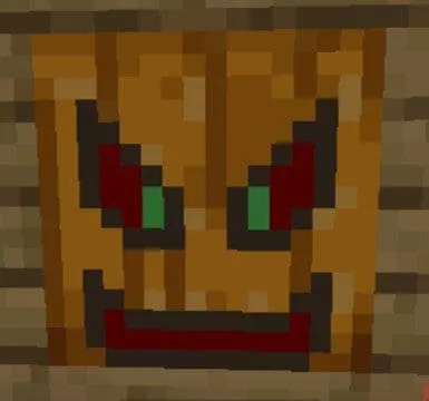 Вырезанная тыква