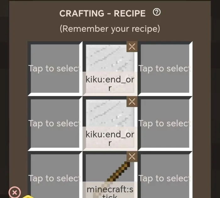 Крафт стального меча