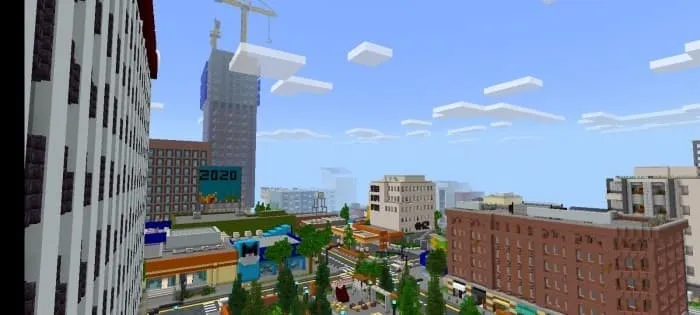 Город Лэнс с другого ракурса