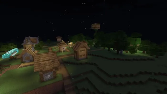 Деревня с другого ракурса