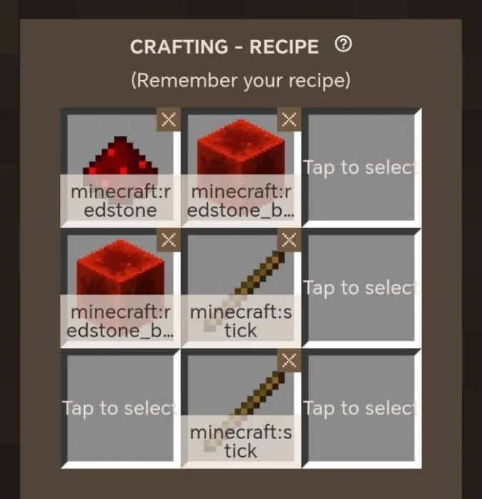 Крафт топора из красного топора