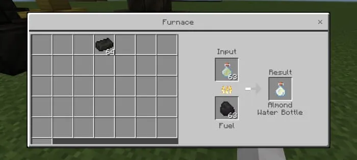 Крафт особой бутылки с водой