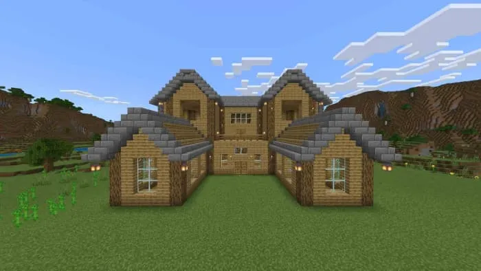 Огромный дом