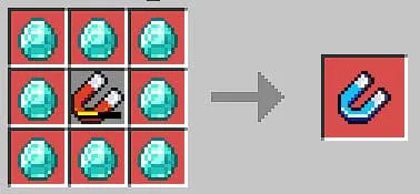 Крафт алмазного магнита