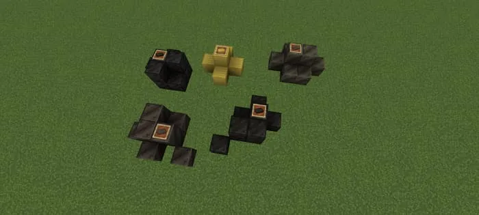 Блоки из фрагментов