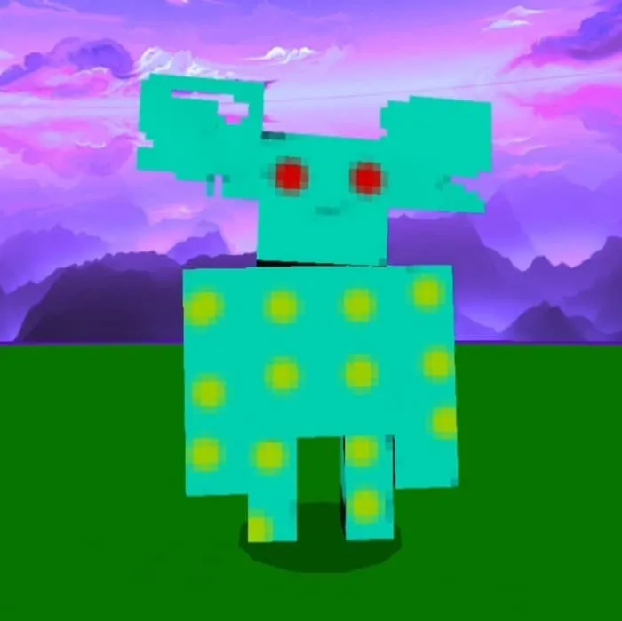 Голубой Страж с большими ушами