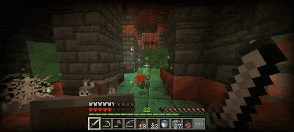 Демонстрация атак мечом