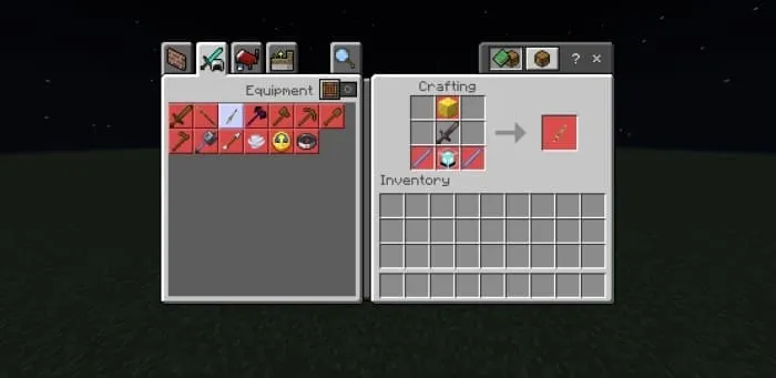 Крафт превосходного меча