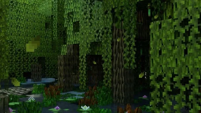 Падающие манговые листья