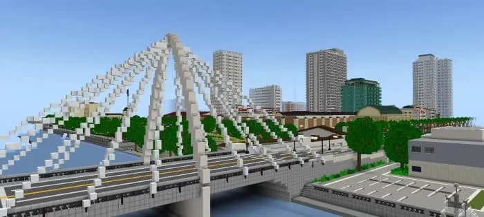 Мост города СМИ Махарлики