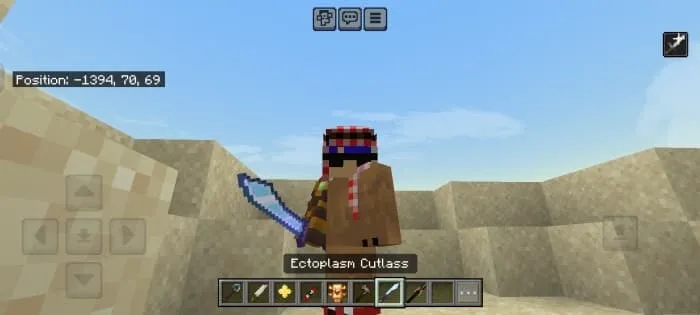 Оружие ближнего боя: Меч из эктоплазмы