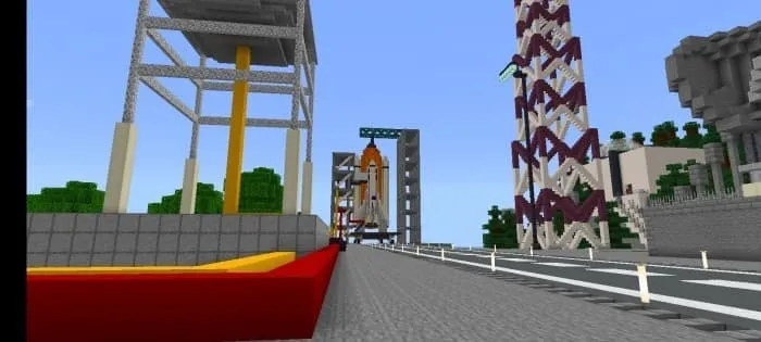 Ракета на космодроме