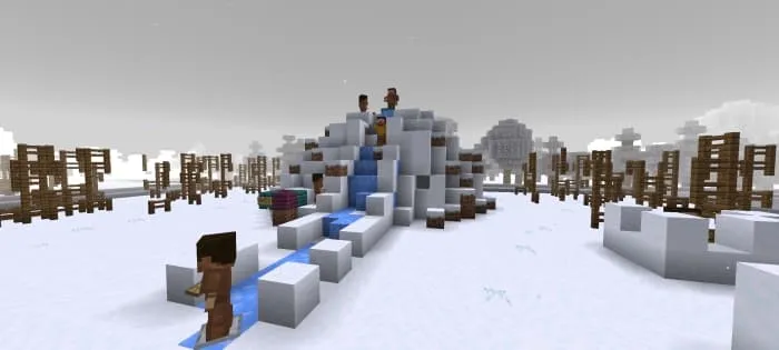 Зимняя горка