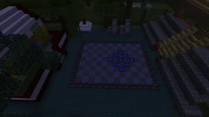 Лужайка дома затерянного города