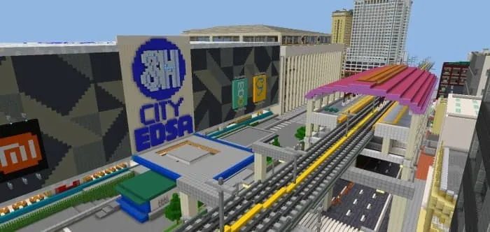 Мост с рельсами