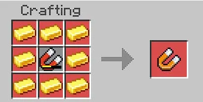 Крафт золотого магнита