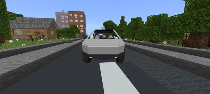 Кибертрак на дороге