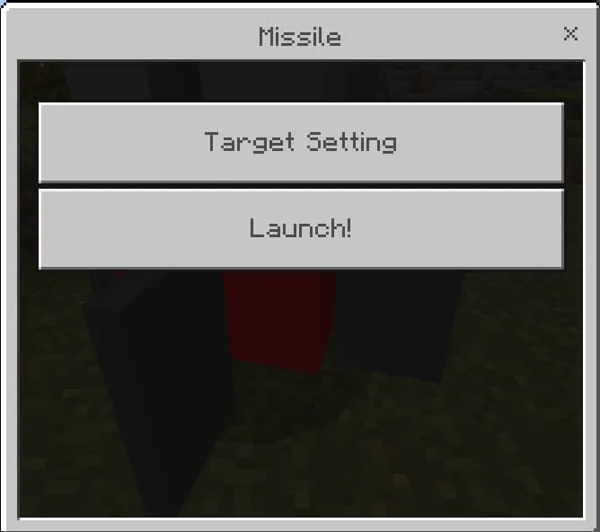 Пользовательский интерфейс ракеты
