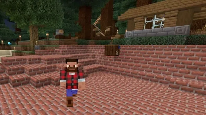 Игрок на площади