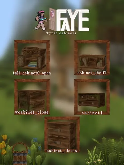 Тумбы из дерева