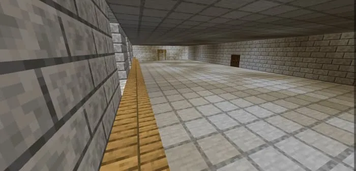 Коридор школы