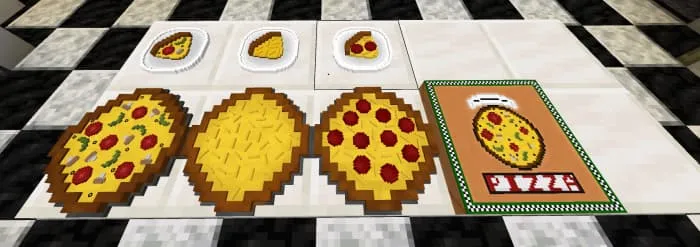 Пицца на столе