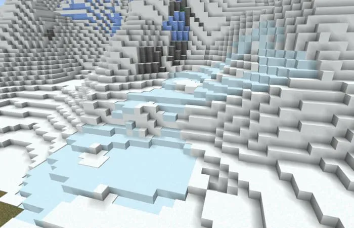 Новый вид рыхлого снега