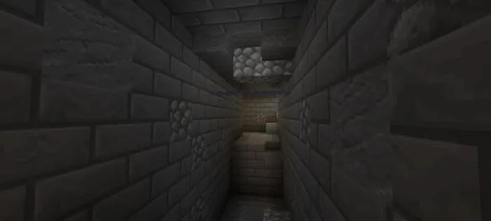 Коридор из камня