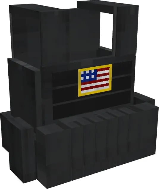 Жилет TG FAUST с другого ракурса