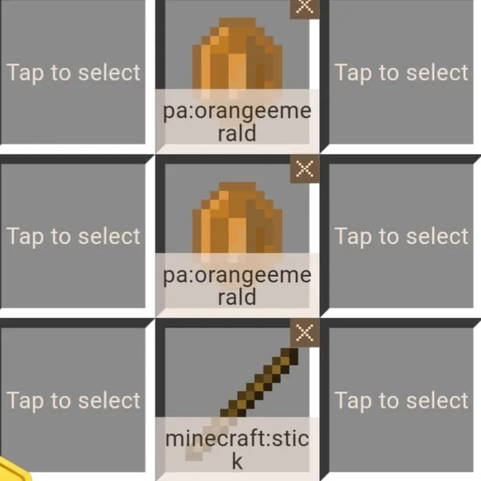 Рецепт оранжево-изумрудного меча