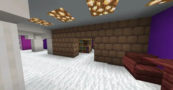 Комната из грязевых кирпичей