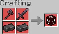 Крафт незеритового лаки блока