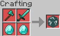 Крафт алмазного лаки блока