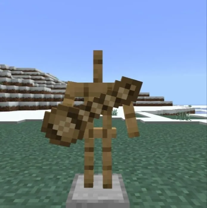 Стойка с домброй