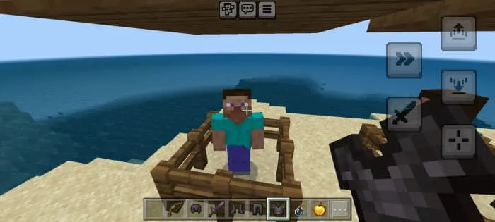 Человек на пляже