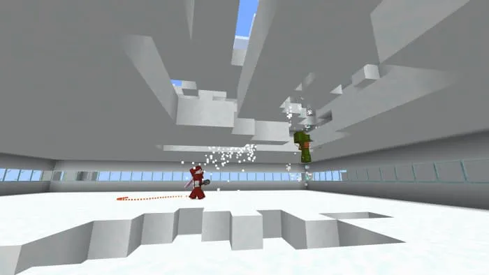 Мини-игра со снежками