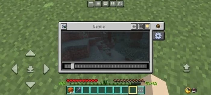 Выбор параметра гаммы