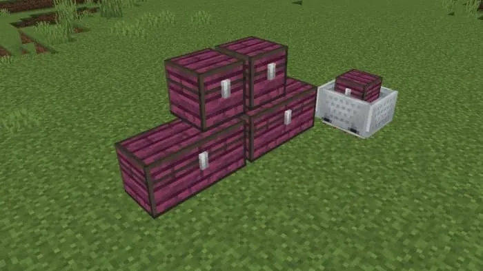 Сундуки из багровой древесины