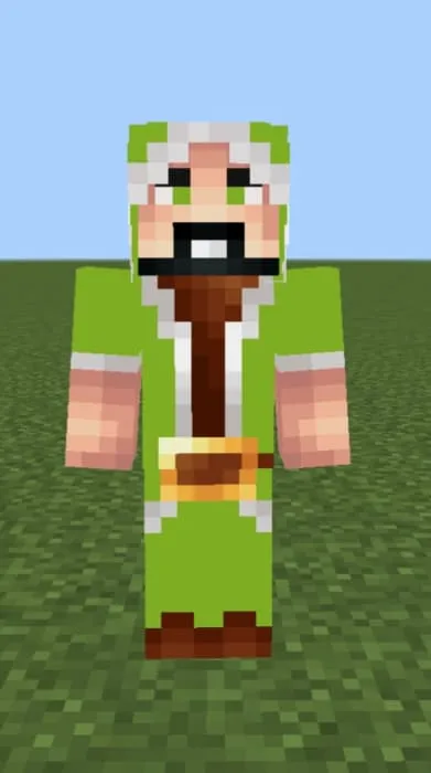 Маг в зеленой одежде