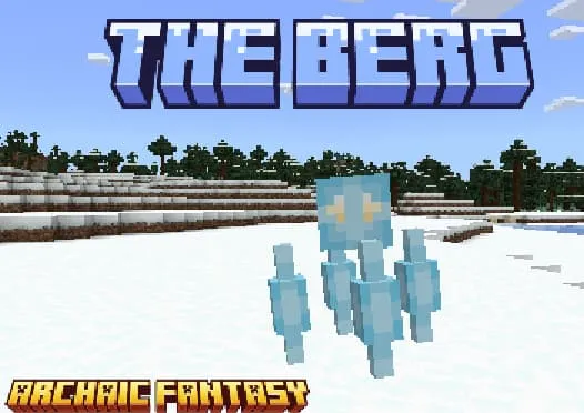 Берг в снежном биоме