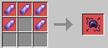 Крафт аметистового шлема