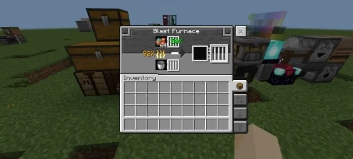 Новый вид интерфейса плавильни