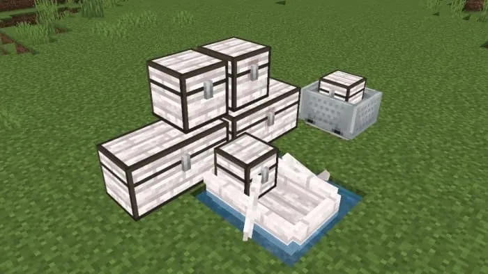 Сундуки из бледного дерева