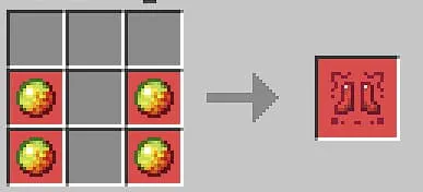 Крафт огненных ботинков