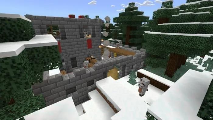 Замок в тайге