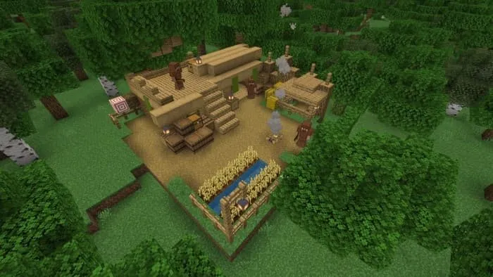 Лагерь в лесу